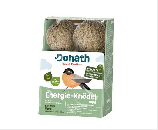 Donath Energie-Knödel Hanf im Bio-Netz, 6er 600g