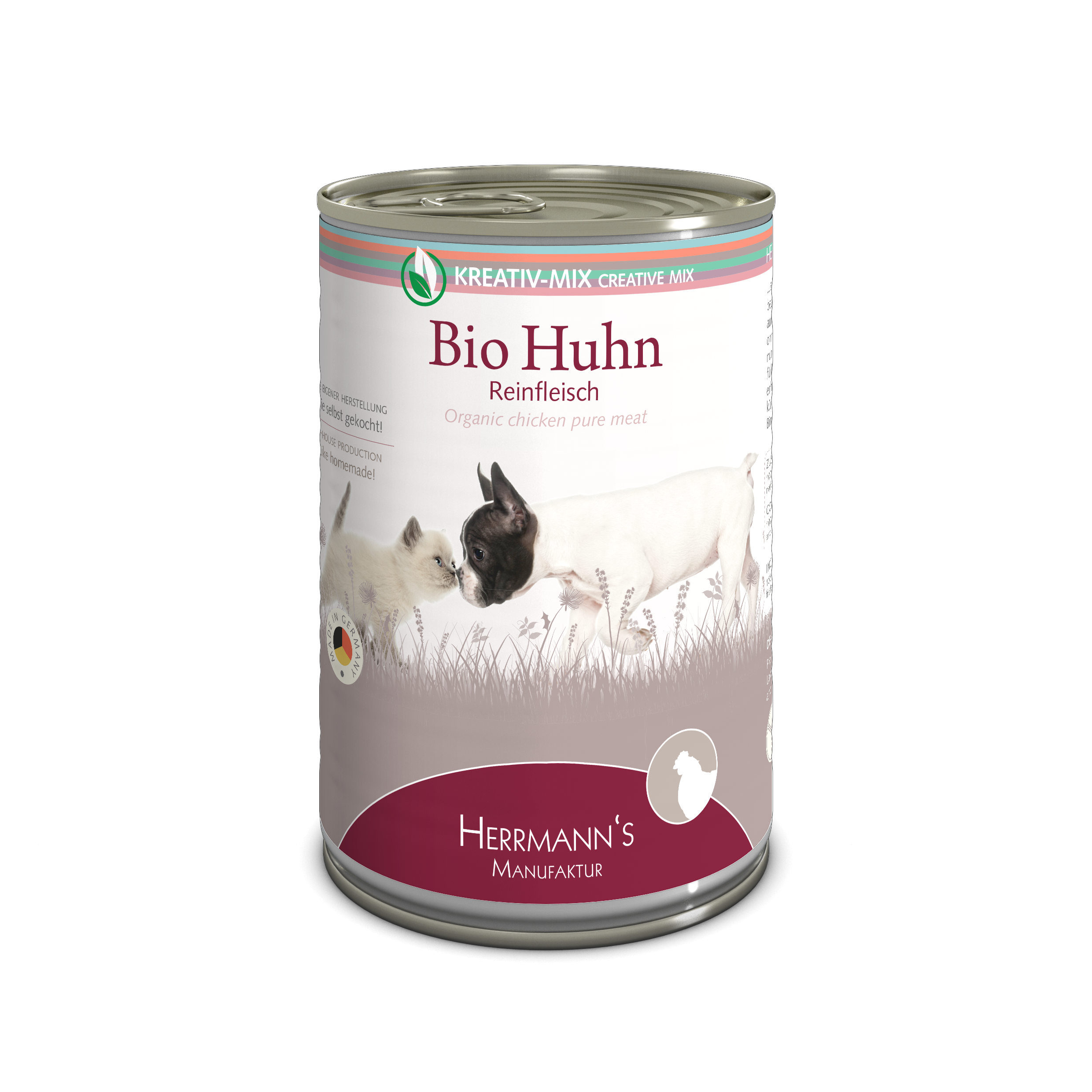 Herrmann´  s Bio Huhn Reinfleisch, 400g
