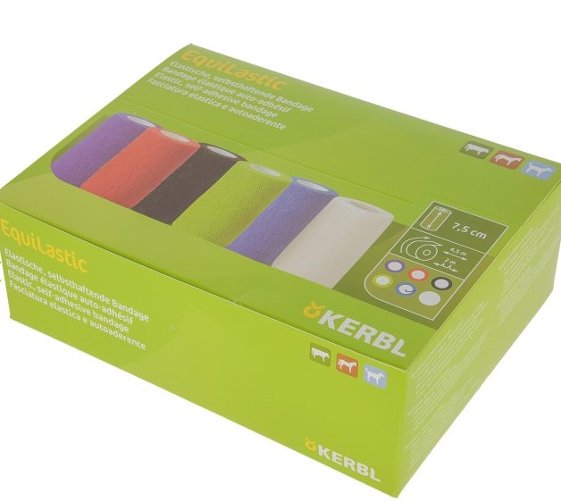 Selbsthaftende Bandage, verschiedene Farben /7,5cm breit