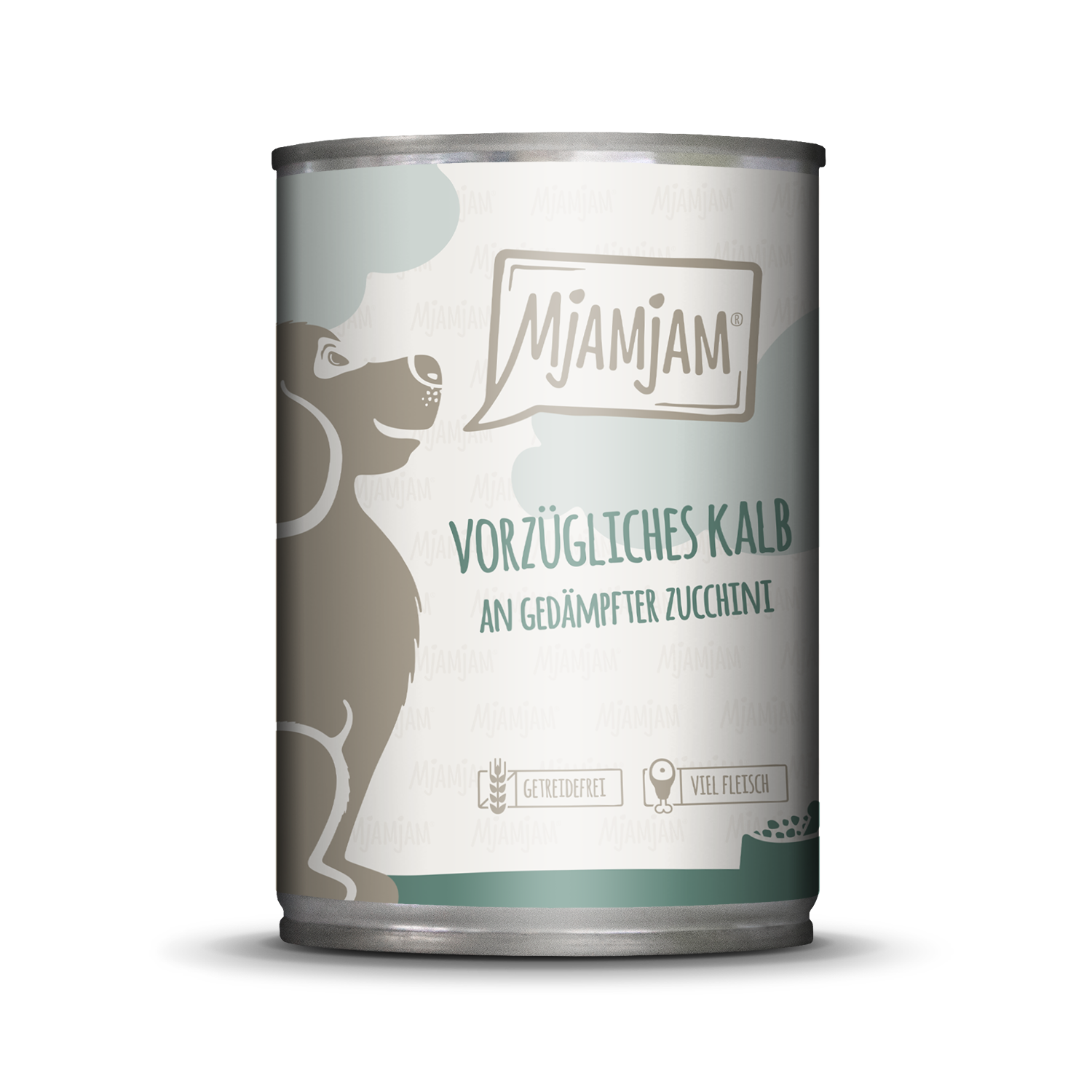 MjAMjAM vorzügliches Kalb an gedämpfter Zucchini, 400g