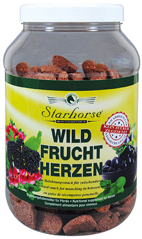 Starhorse Wildfruchtherzen, 1000g