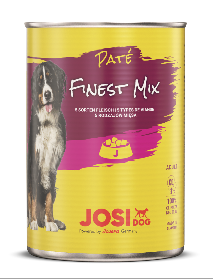 JosiDog Paté Finest Mix, 400g