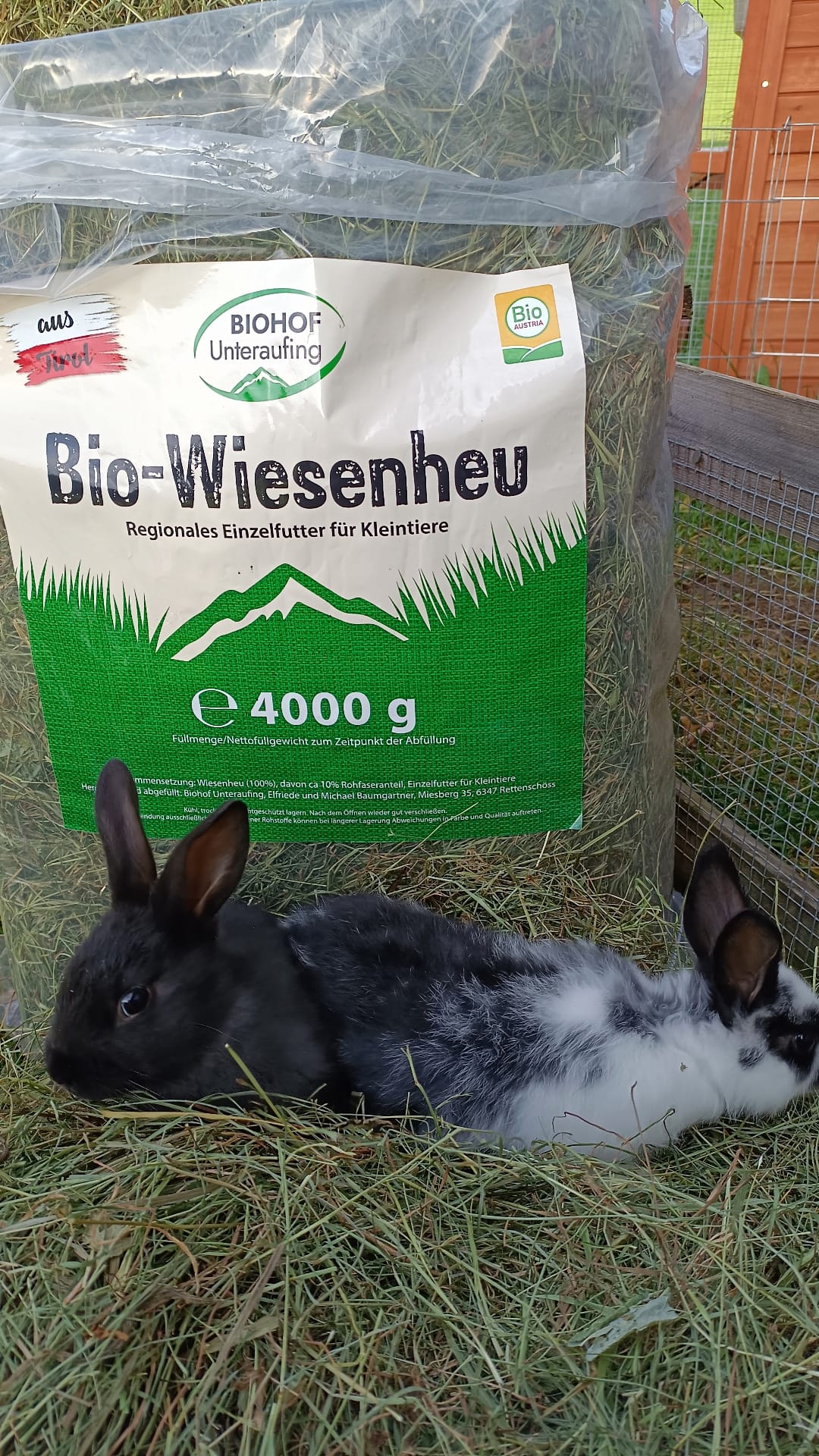 Bio-Wiesenheu aus Tirol, 4kg Bio-Wiesenheu aus Tirol, 4kg