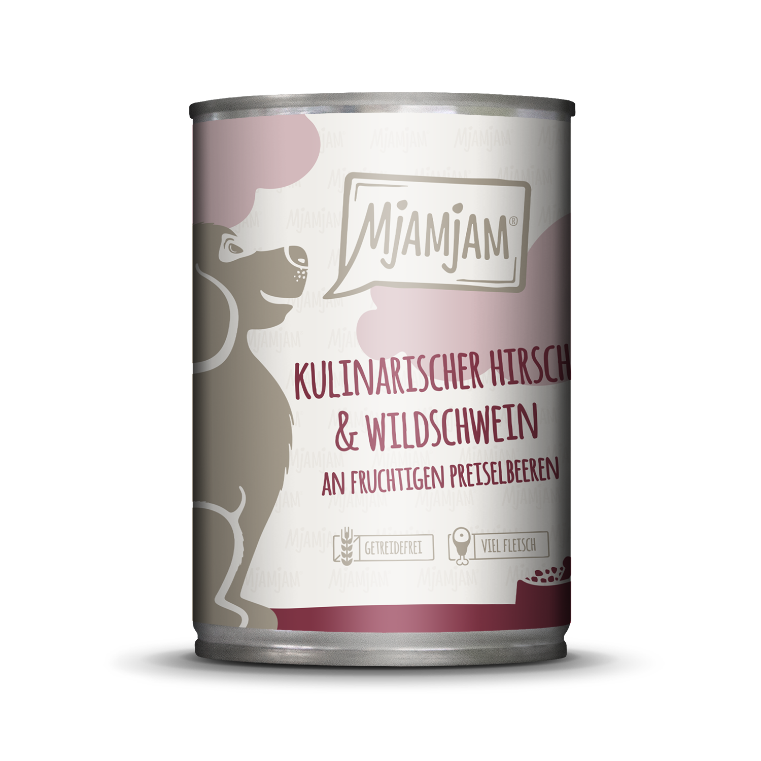 MjAMjAM kulinarischer Hirsch & Wildschwein an Preiselbeeren, 400g