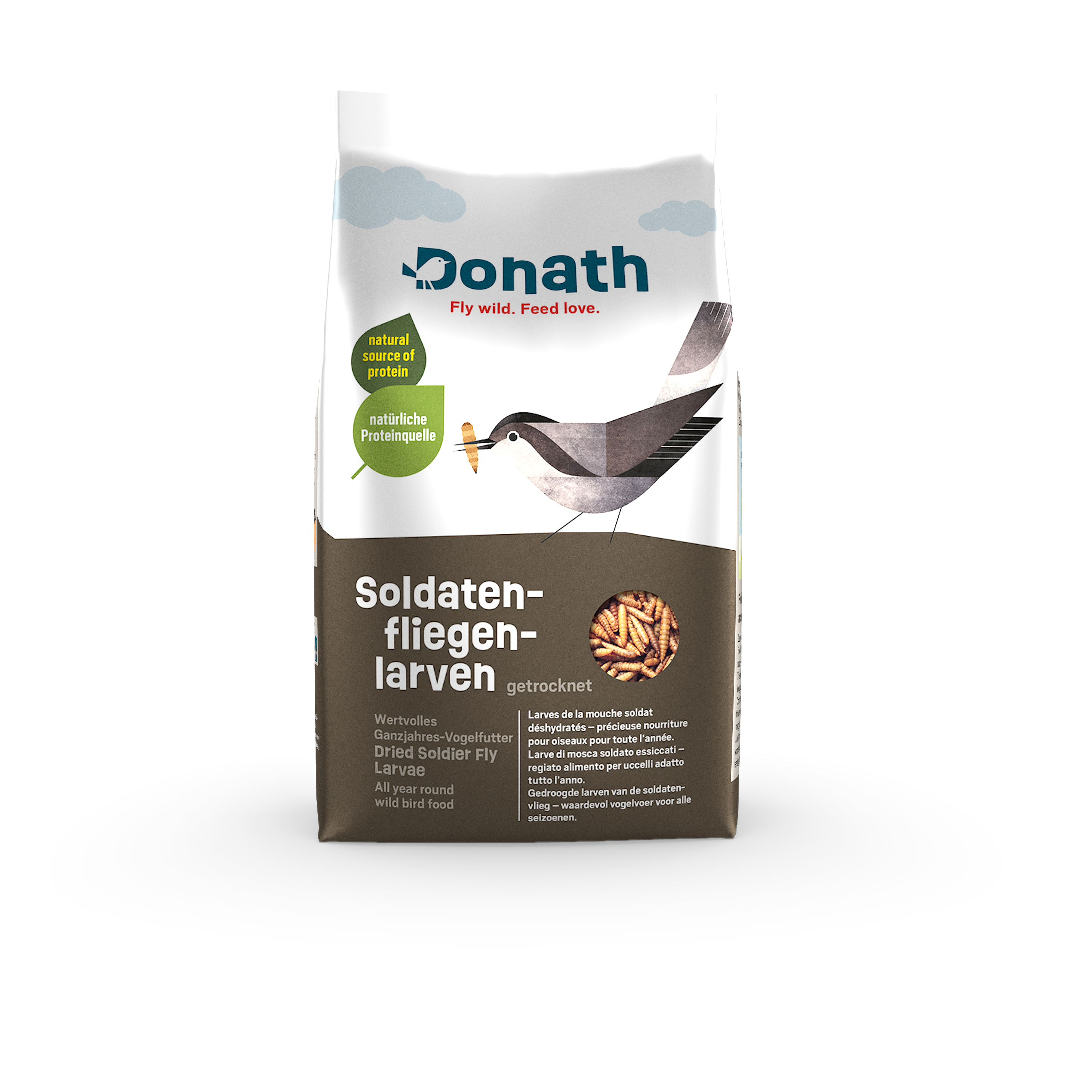 Soldatenfliegenlarven, 250g