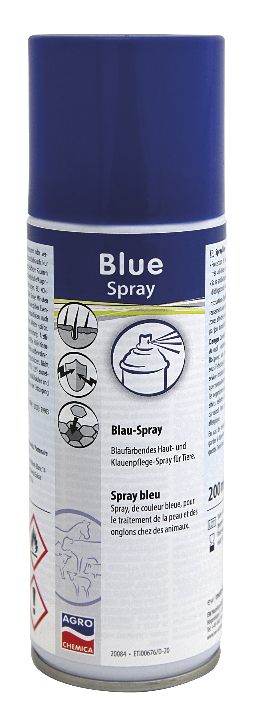 Blauspray Hautpflege, 200ml