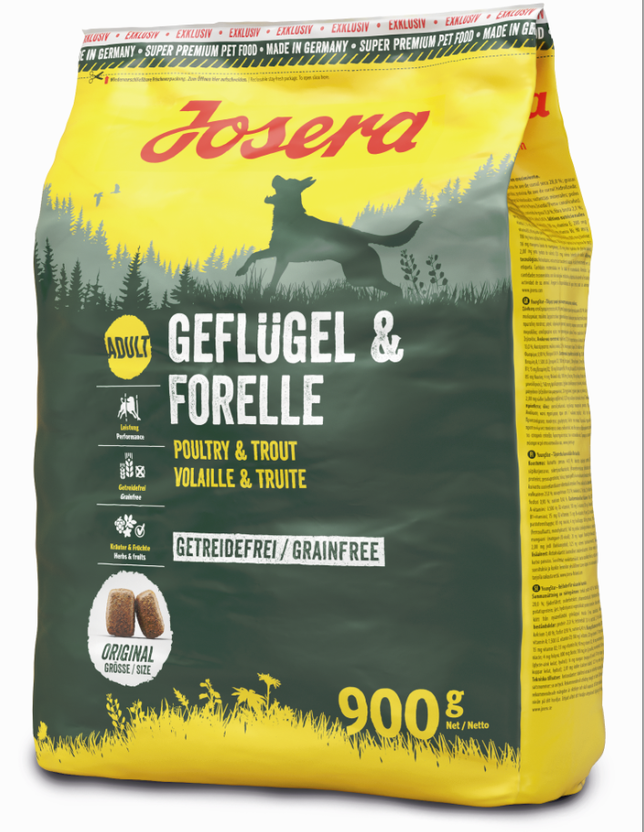 Josera Geflügel & Forelle, 900g