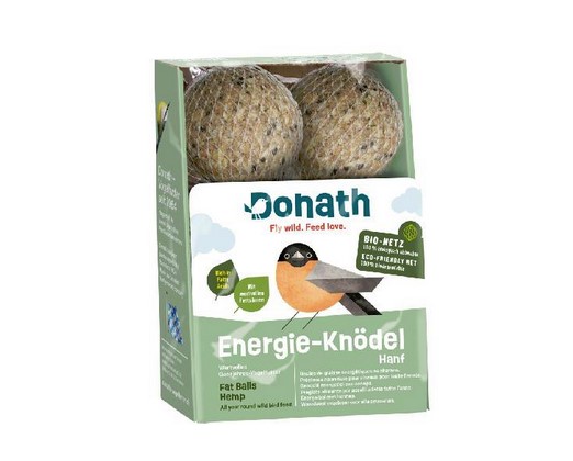 Energie-Knödel Hanf im Bio-Netz, 6er 600g