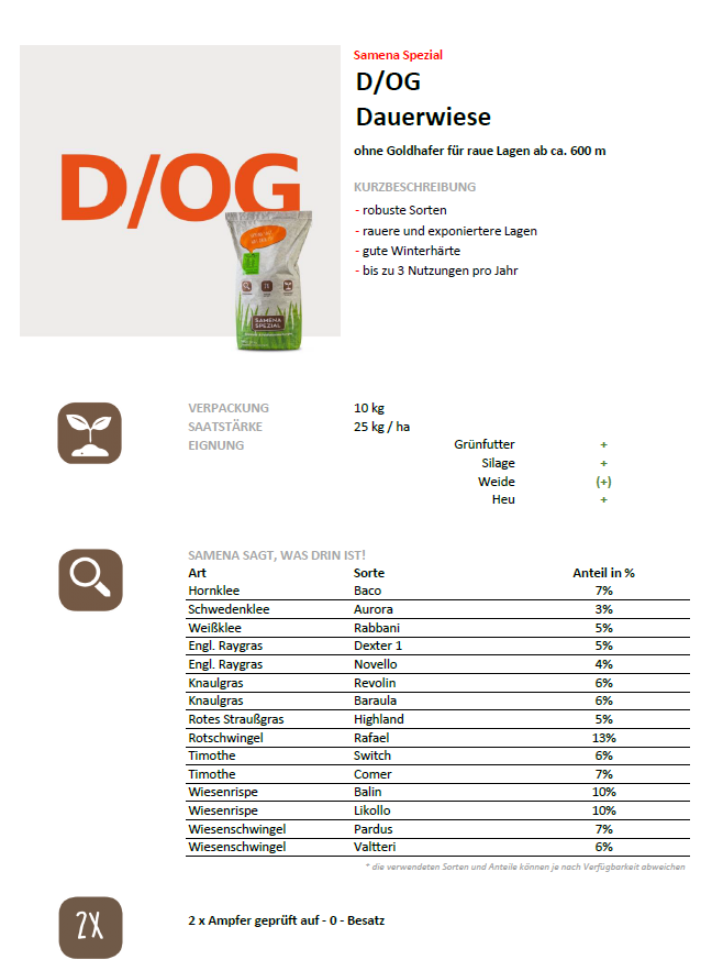 Dauerwiese D/OG, 10kg